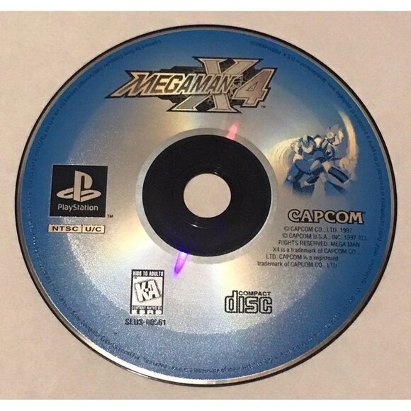 PS1: Mega Man X4, PlayStation - Picture 1 of 1